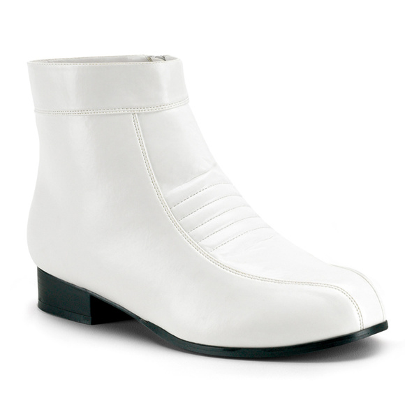 Mens Disco Pimp Trooper Costume Boots - Picture 1 of 5